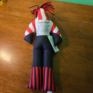 Dammit Doll "The Intimidator" red black stress relief NWT